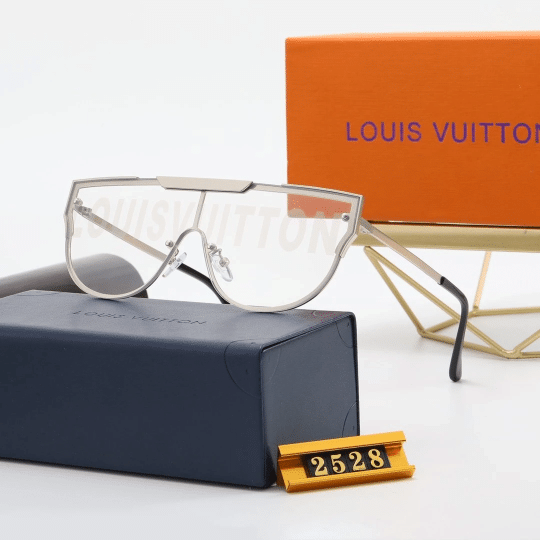 LV - Gafas de sol unisex de una pieza con estilo