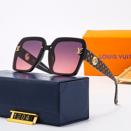 LV - Gafas de sol HD con diseño vintage clásico