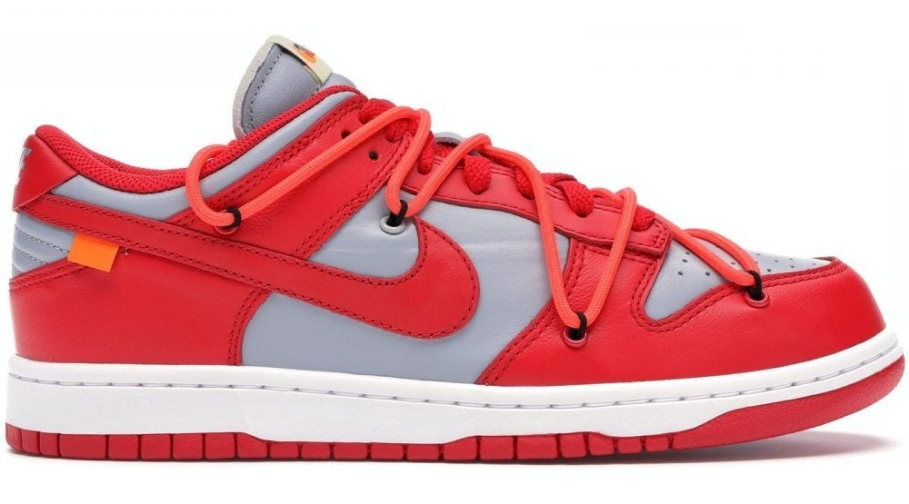 NIKE DUNK SB LOW X OFF WHITE “ROJO UNIVERSITARIO” 