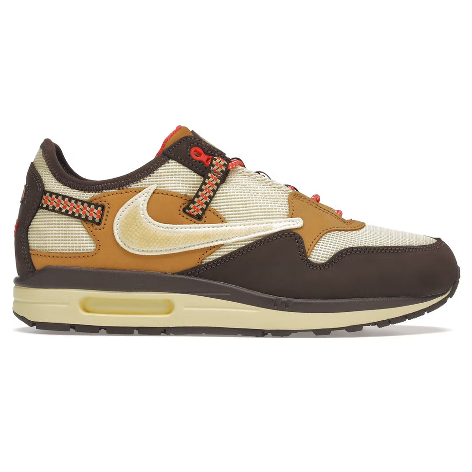 NIKE X TRAVIS SCOTT AIR MAX 1 BAROQUE BROWN