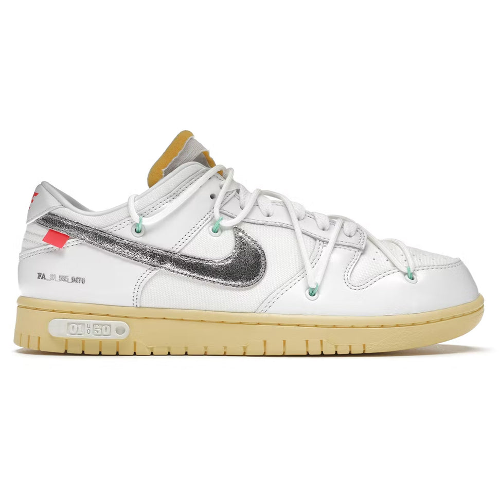 Lot de 1 paires de Dunk Low Nike x Off-White 