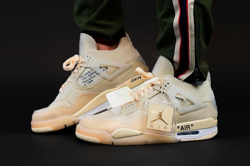 JORDAN 4 RETRO X OFF WHITE 'BEIGE' 