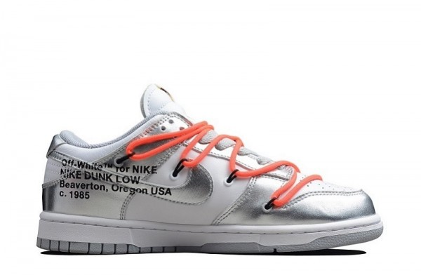 NIKE DUNK SB LOW X OFF WHITE “BLANCO PLATEADO” 