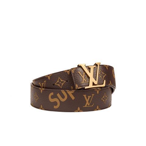 LOUIS VUITTON X SUPREME - CEINTURE EN CUIR 