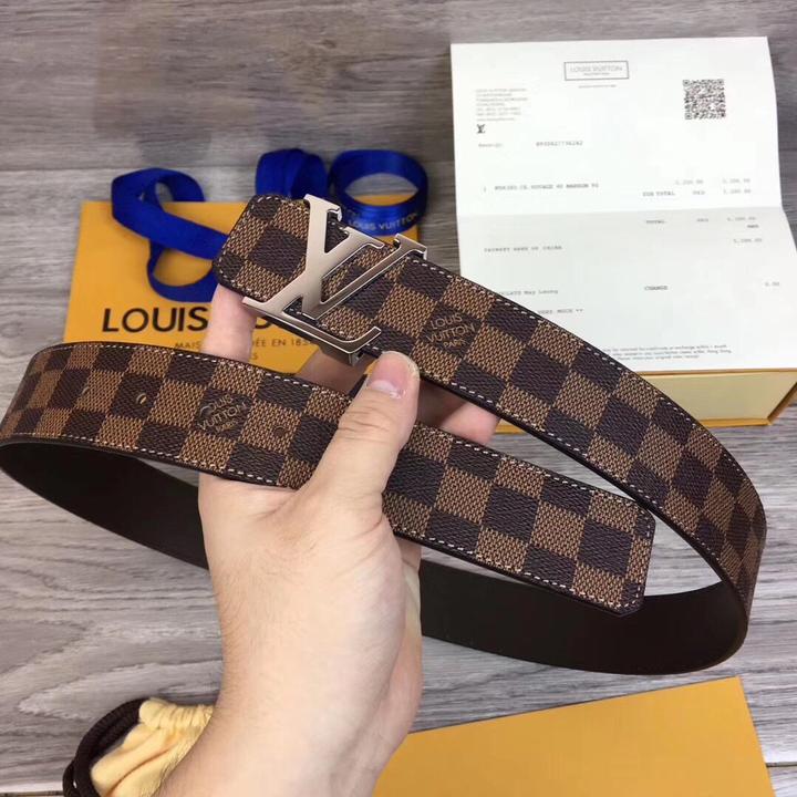 LOUIS VUITTON - CEINTURE EN TOILE 