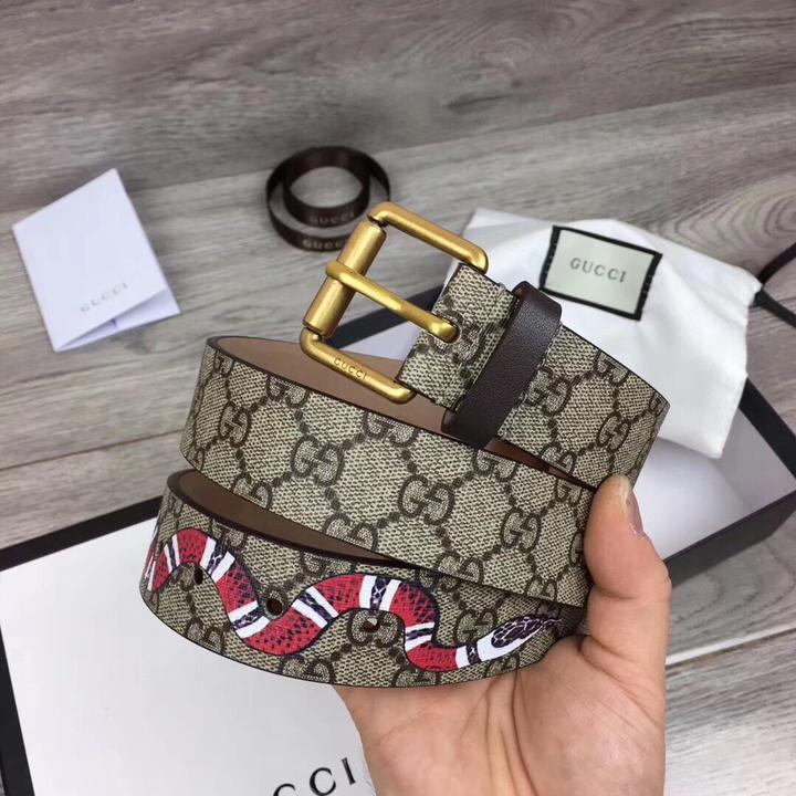 GUCCI - CEINTURE EN TOILE 