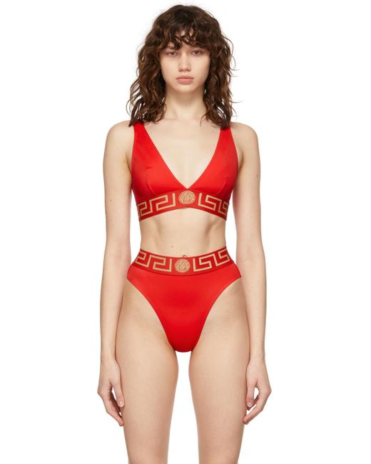 VERSACE - TOP BIKINI MUJER